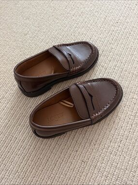 J. Crew Brown Kids' Penny Loafers